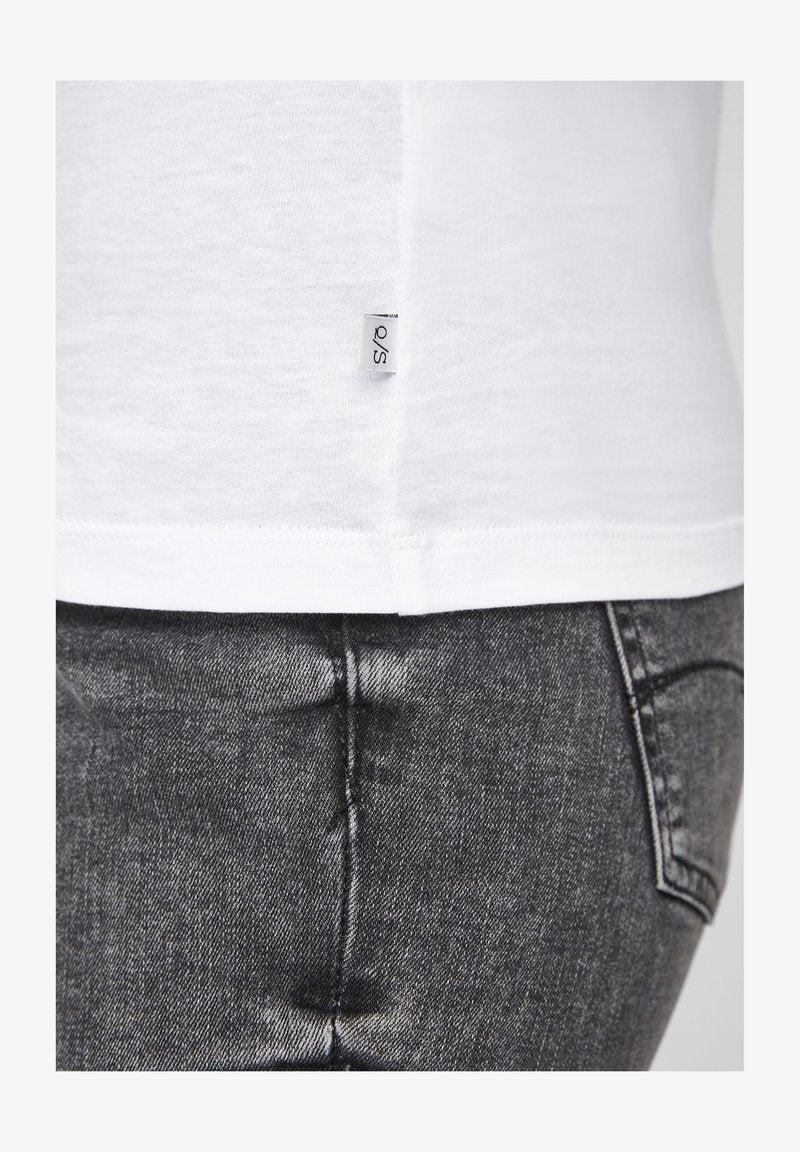 QS By S.Oliver T-Shirt Basic - White