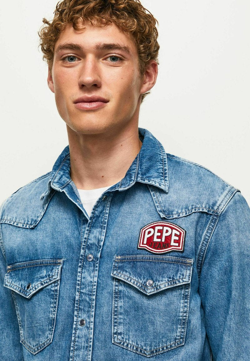 Pepe Jeans NOAH RETRO - Hemd - Denim