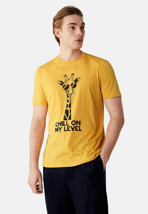 Marks & Spencer SLOGAN - Nachtwäsche Shirt - Green Mix