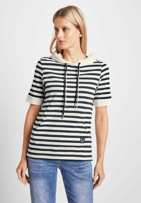 Cecil T-Shirt Print - Blau