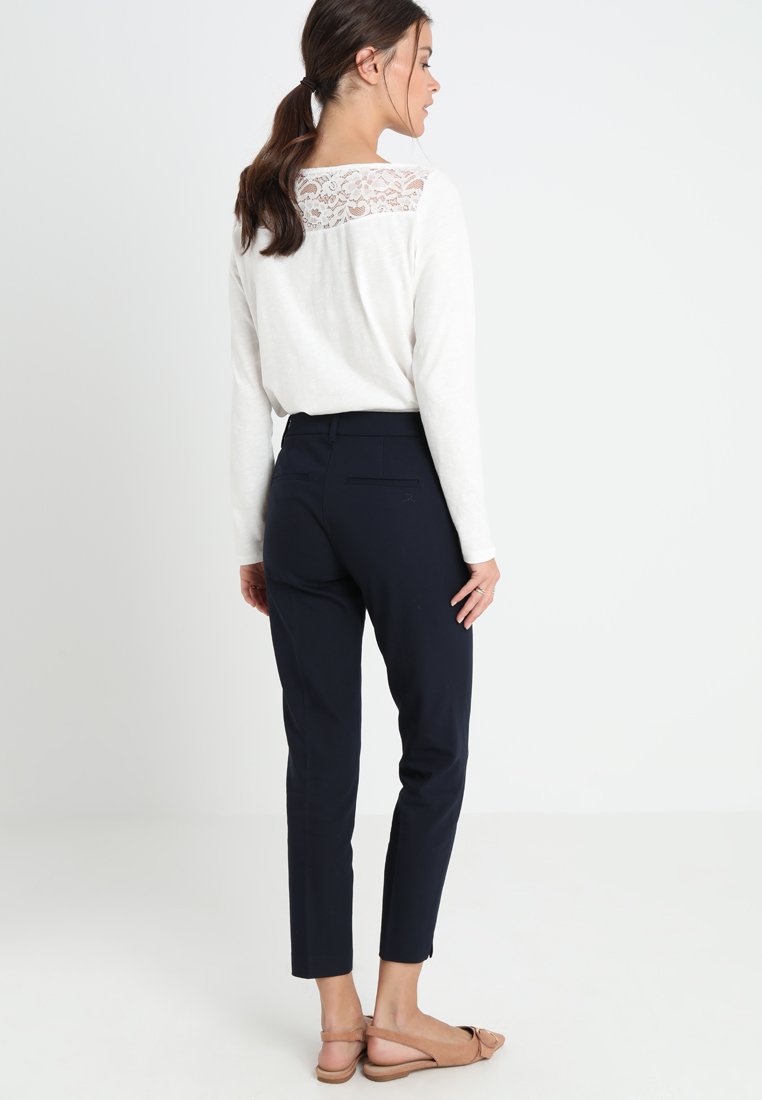 S.Oliver SHAPE ANKLE - Stoffhose - Navy