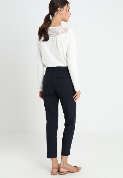 S.Oliver SHAPE ANKLE - Stoffhose - Navy