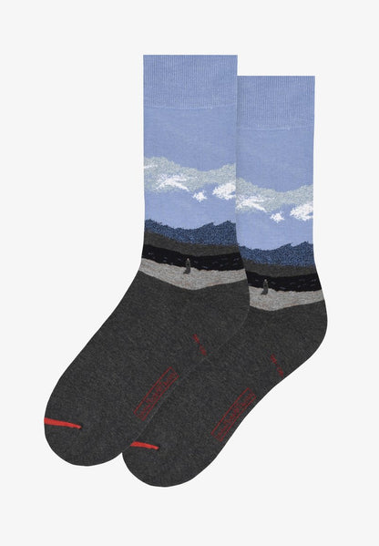  THE MONK BY THE SEA - Socken - Blue