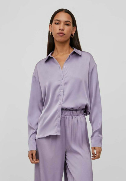 Vila VICLAIR L/S - Hemdbluse - Sweet Lavender