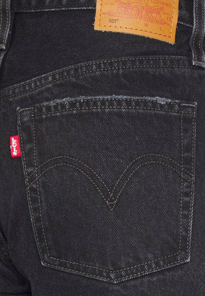  501® ORIGINAL SHORT - Jeans Shorts - Black Denim