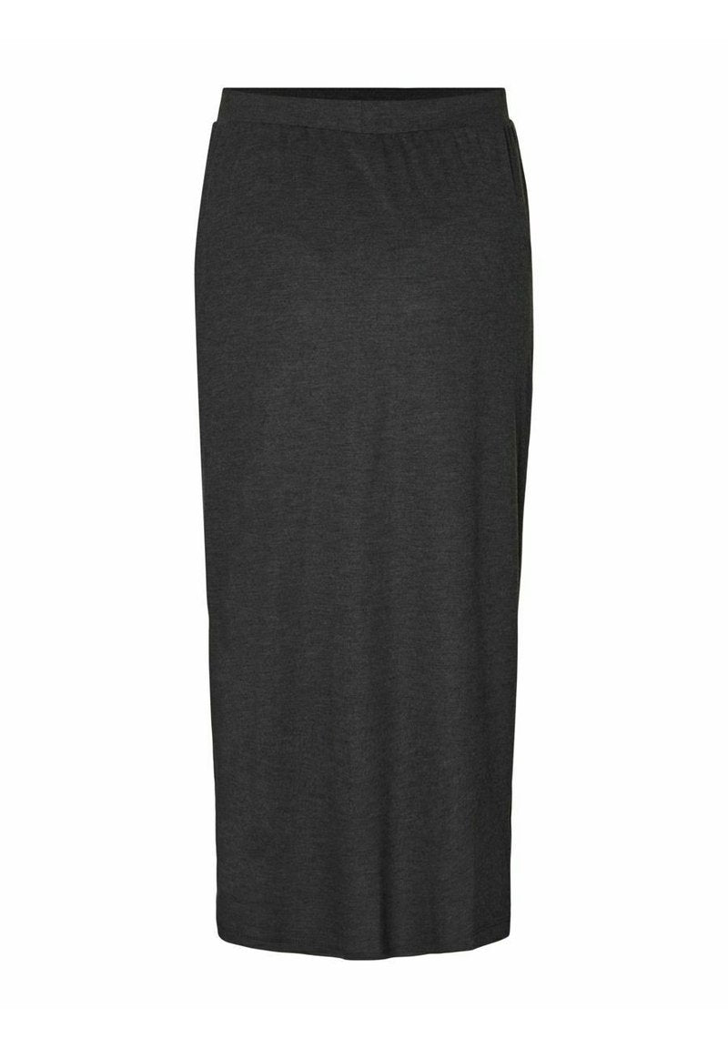 Mamalicious UMSTANDS MLCLOVER - Bleistiftrock - Dark Grey Melange