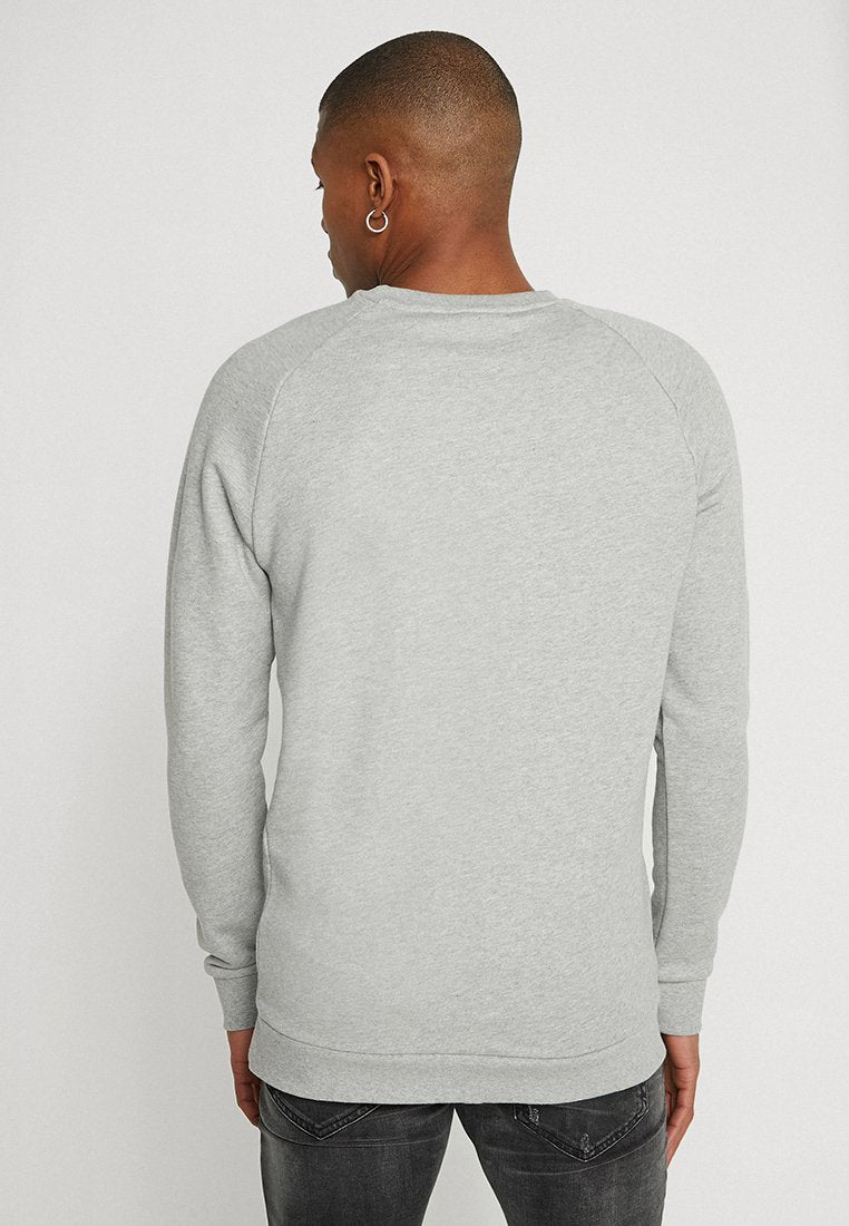 Adidas Originals ESSENTIAL CREW - Sweatshirt - Medium Grey Heather