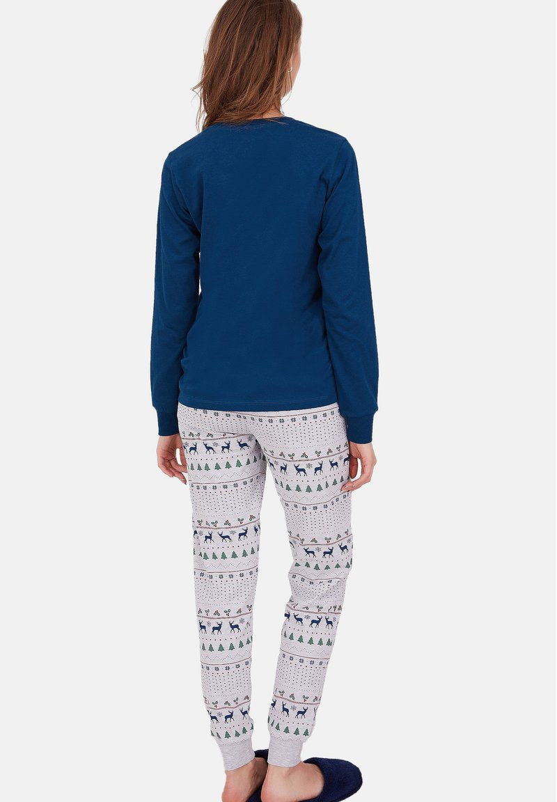  LONG SLEEVE SET - Nachtwäsche Set - Space