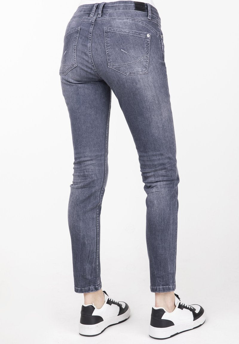  ALICIA - Jeans Slim Fit - Grey Used