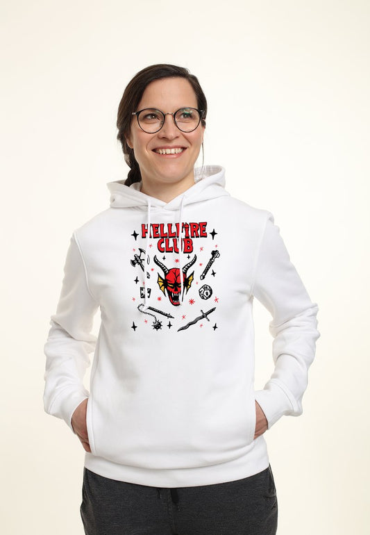 Henry Tiger STRANGER THINGS TEXTBOOK HFC - Kapuzenpullover - White