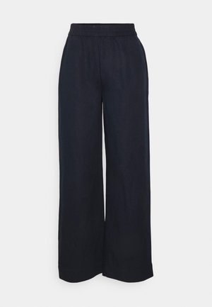 Gant RELAXED FLUID PANTS - Stoffhose - Magenta Pink
