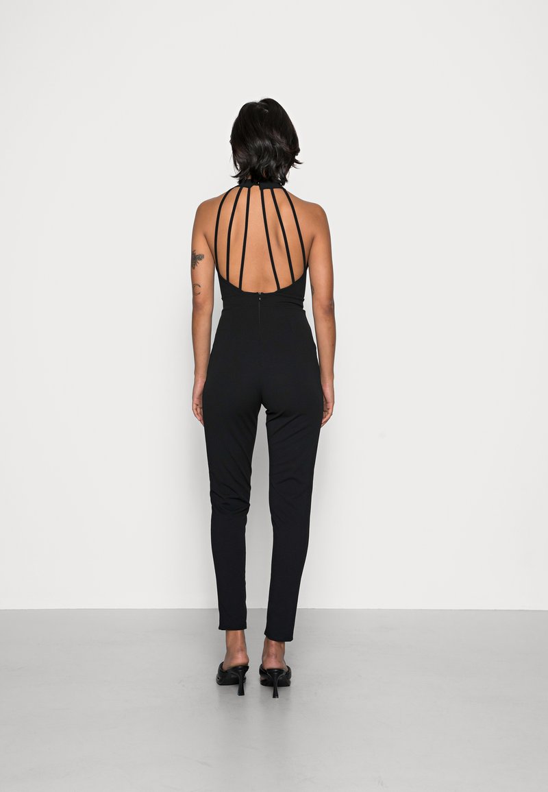 Wal G CHENISE HALTER NECK - Jumpsuit - Black