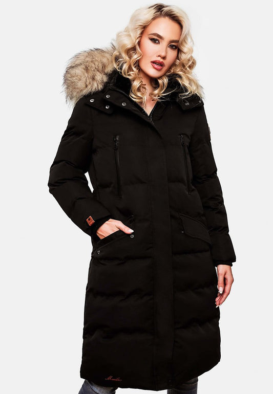 Marikoo Wintermantel - Black