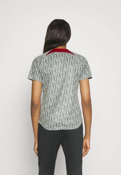 Nike Performance LIVERPOOL FC TOP PREMATCH - Vereinsmannschaften - Wolf Grey/tough Red/tough Red