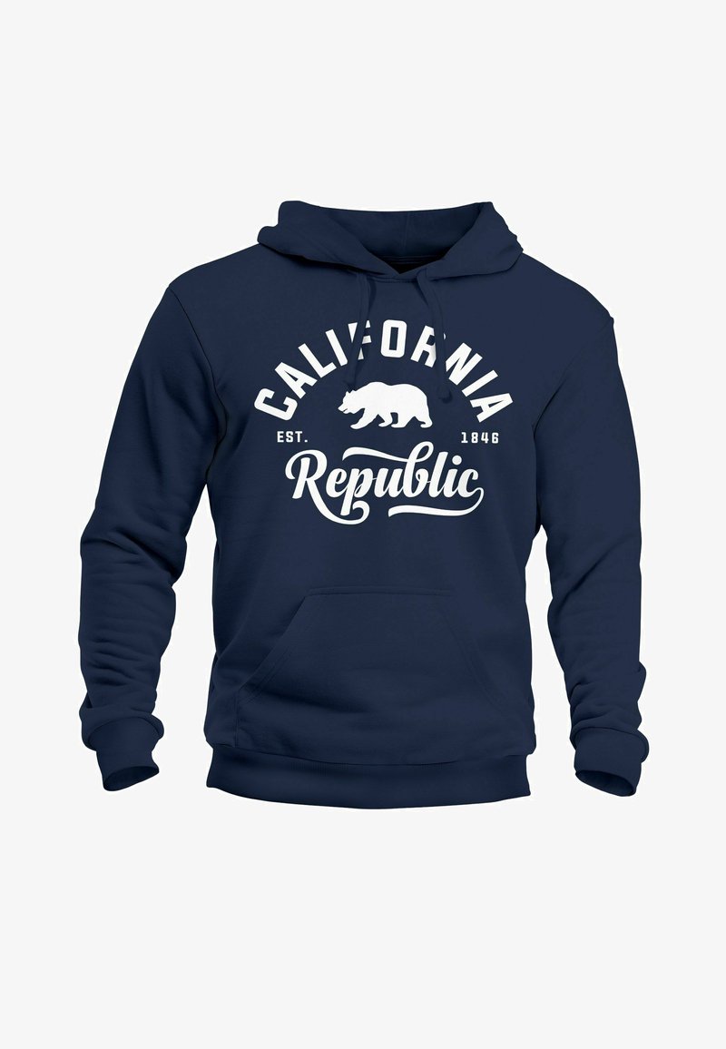  CALIFORNIA REPUBLIC NEVERL - Kapuzenpullover - Schwarz