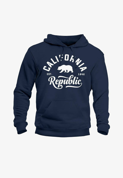  CALIFORNIA REPUBLIC NEVERL - Kapuzenpullover - Schwarz