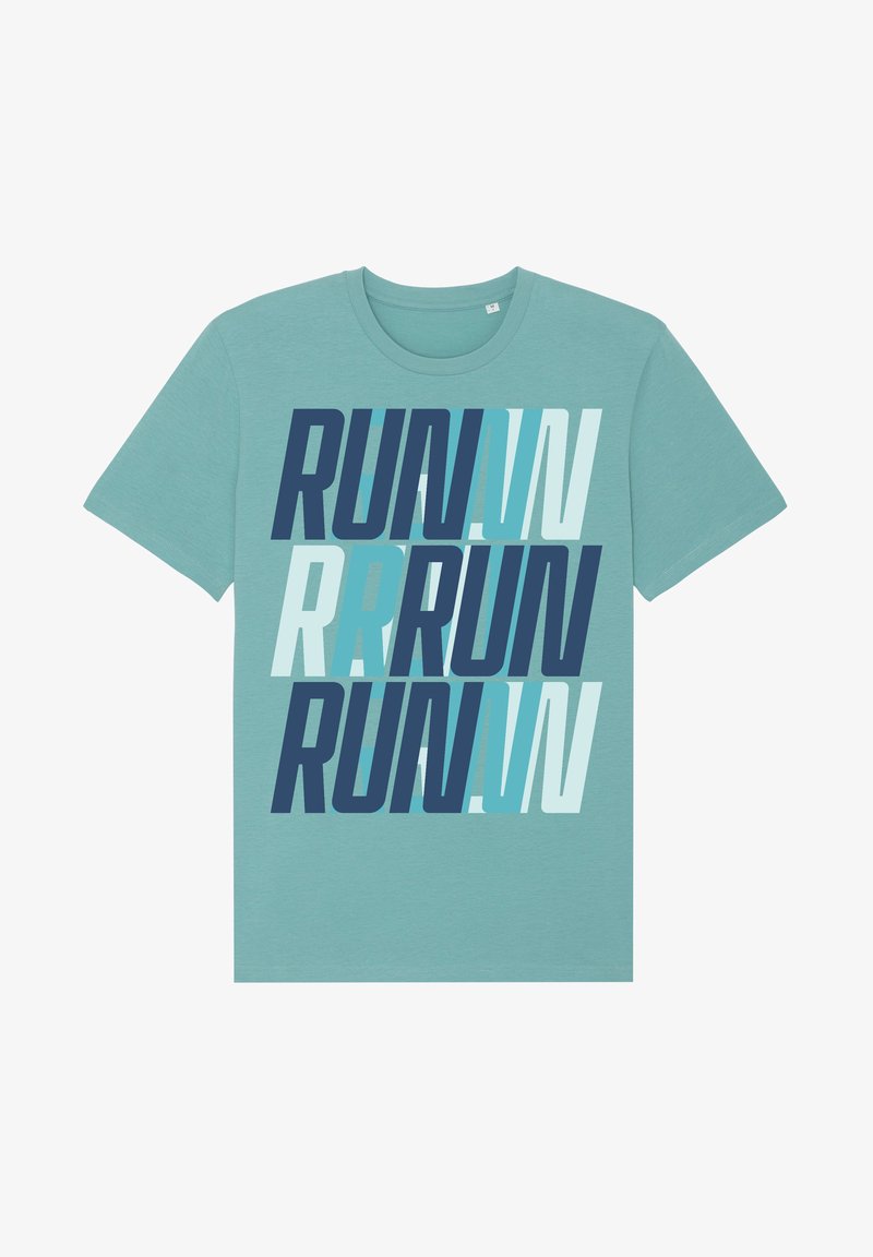  RUN - T-Shirt Print - Black