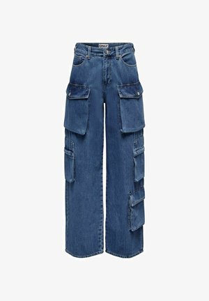 Trussardi 5 POCKET - Jeans Bootcut - Blue