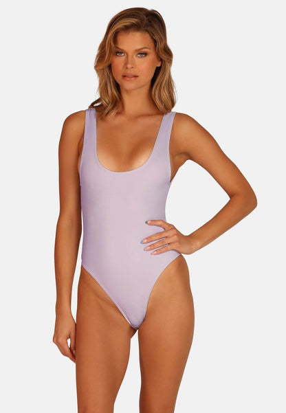 OW Collection HANNA - Badeanzug - Purple