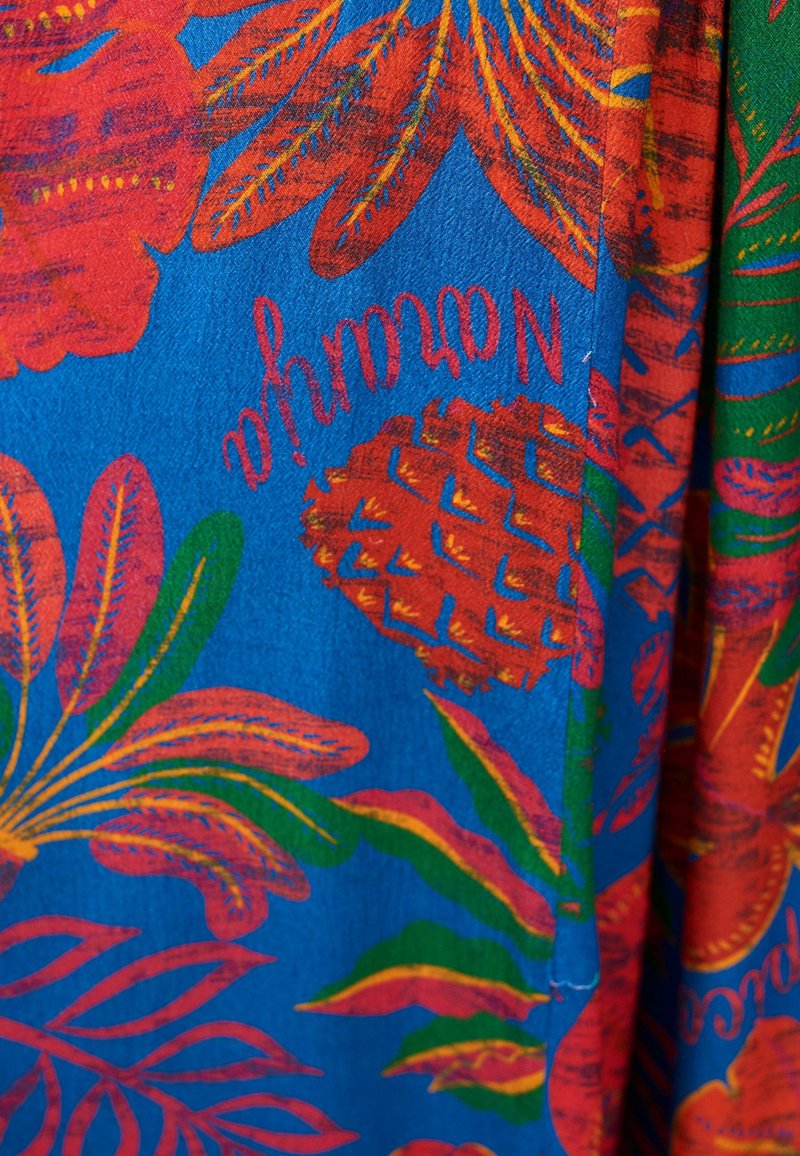 Next STRAPPY SLEEVELESS WIDE LEG STANDARD - Jumpsuit - Multi Coloured Large Scale Floral Print