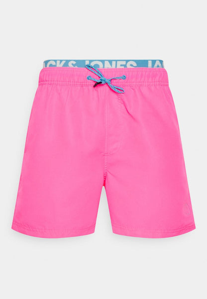 Jack & Jones JPSTFIJI JJSWIM NEON - Badeshorts - Knockout Pink