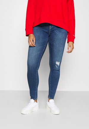 ONLY CARMAKOMA Jeans Skinny Fit - Medium Blue Denim