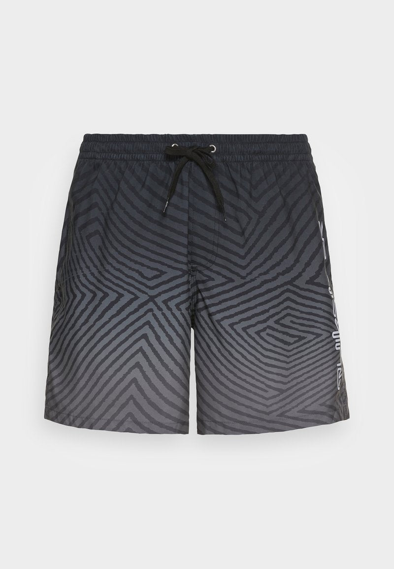 Quiksilver EVERYDAY WARPED LOGO VOLLEY - Badeshorts - Snorkel Blue