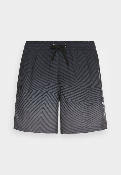 Quiksilver EVERYDAY WARPED LOGO VOLLEY - Badeshorts - Snorkel Blue
