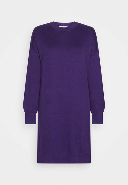 Edc By Esprit DRESS - Strickkleid - Dark Lavender