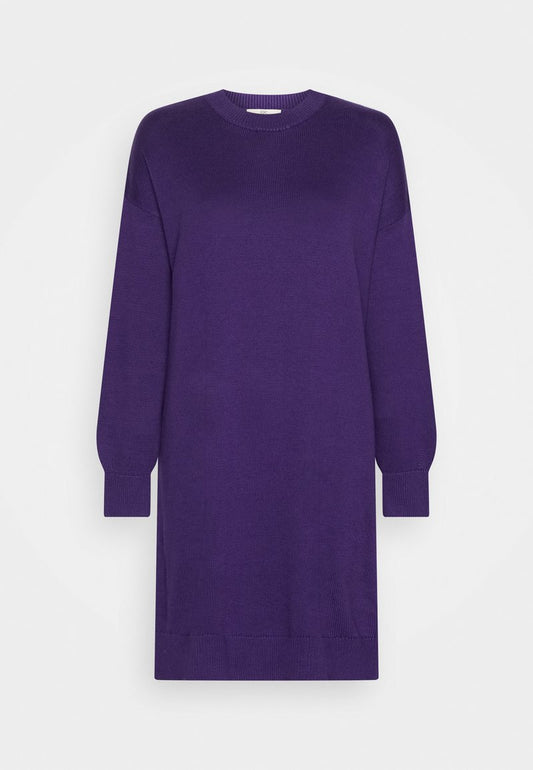 Edc By Esprit DRESS - Strickkleid - Dark Lavender