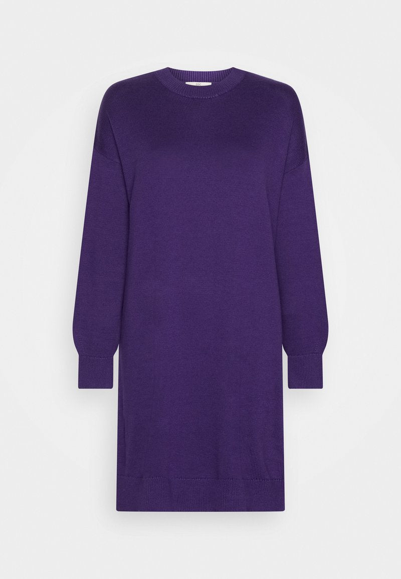 Edc By Esprit DRESS - Strickkleid - Dark Lavender
