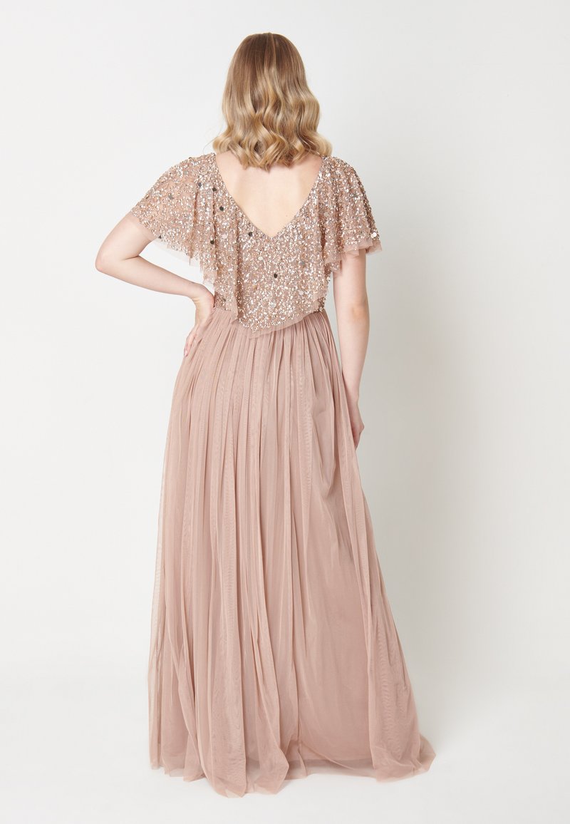  EMBELLISHED SEQUINS - Ballkleid - Taupe Blush
