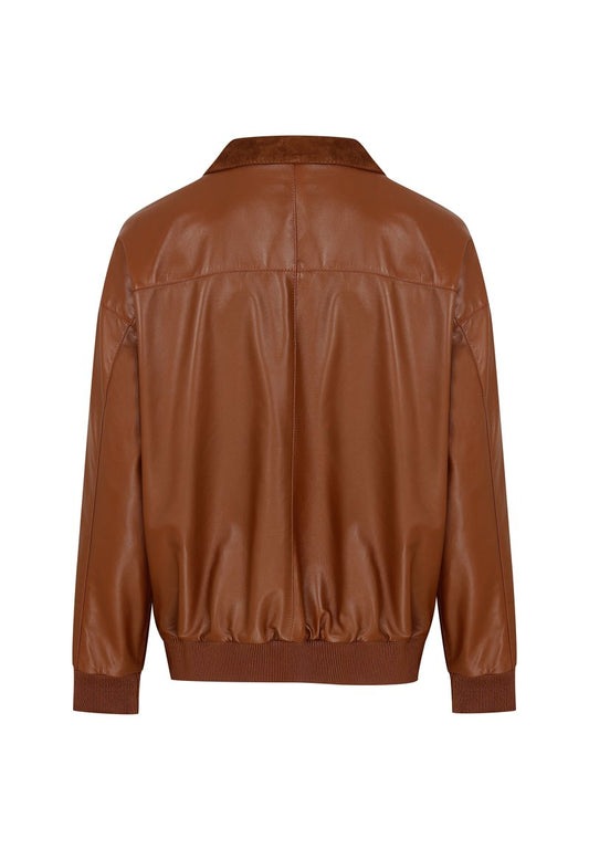 CROISE - Lederjacke - Whisky