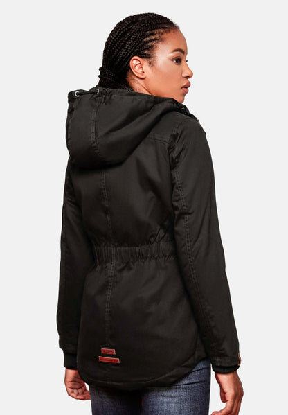 Marikoo MANOLYA - Wintermantel - Black