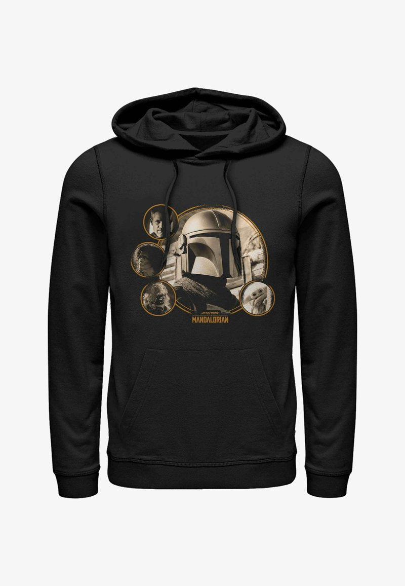 Henry Tiger STAR WARS THE MANDALORIAN MANDOMON EPI MANDO - Kapuzenpullover - Black