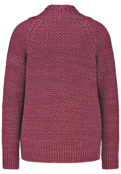 GOLDNER Strickjacke - Rot
