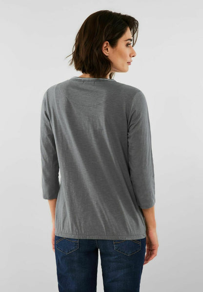 Cecil IM STYLE - Langarmshirt - Grau