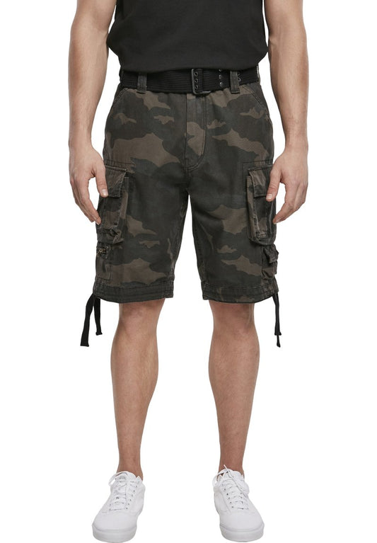 Brandit SAVAGE VINTAGE - Shorts - Darkcamo