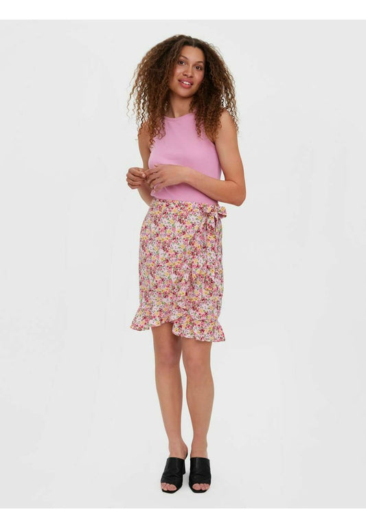 Vero Moda PRINT - A-Linien-Rock - Parfait Pink