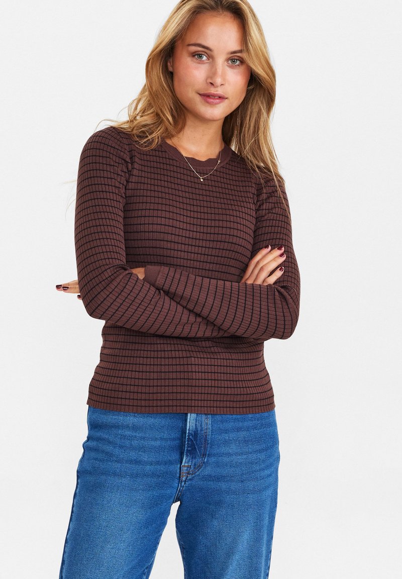  NUANKIE - Strickpullover - Dark Sapphire