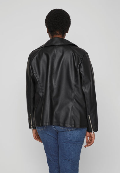  CURVE - Kunstlederjacke - Black