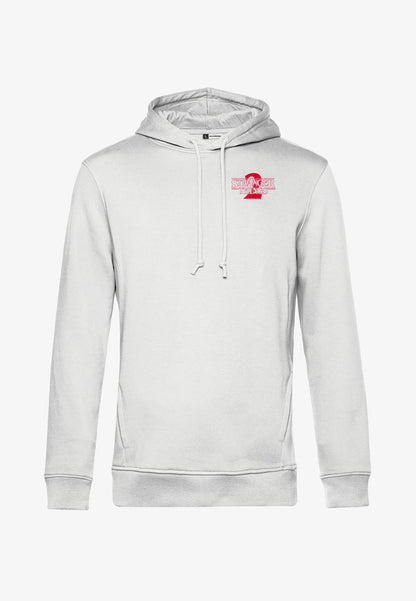Henry Tiger STRANGER THINGS TWO SOLID POCKET - Kapuzenpullover - White