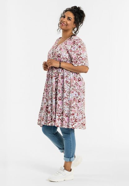 Studio ALIDA - Freizeitkleid - Light Pink Flowers
