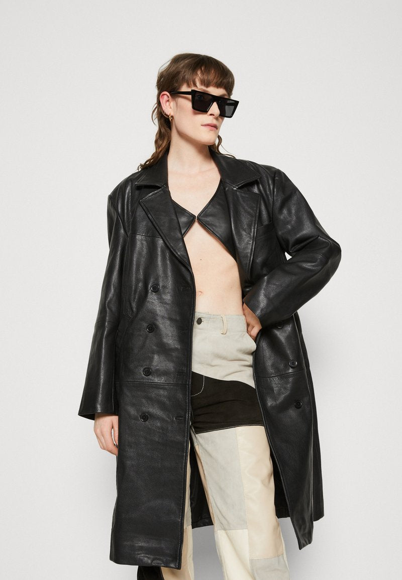  BARBARA COAT - Klassischer Mantel - Black