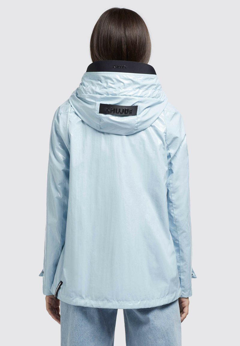 Khujo SOMIA - Regenjacke / Wasserabweisende Jacke - Hellblau