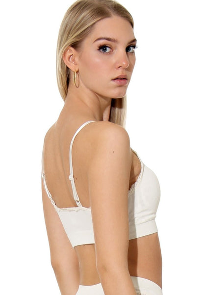  MIT COLLECTION - Bustier - Weiss