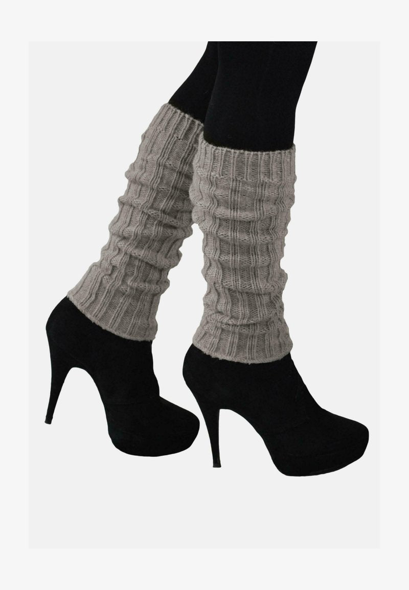  ALPACA WARMERS - Stulpen - Wollweiß