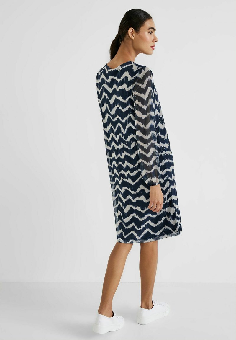 STREET ONE MIT PRINT - Freizeitkleid - Blau