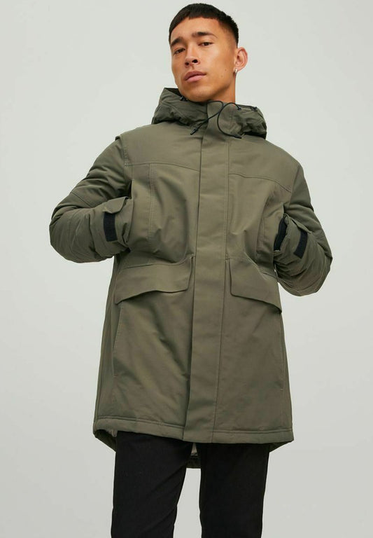 JACK&JONES Premium PREMIUM TECH - Parka - Forest Night