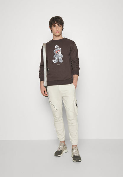 Denim Project UTILITY PANT UNISEX - Cargohose - Light Grey